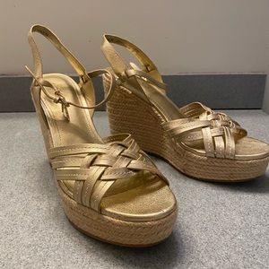 Coach wedge sandals